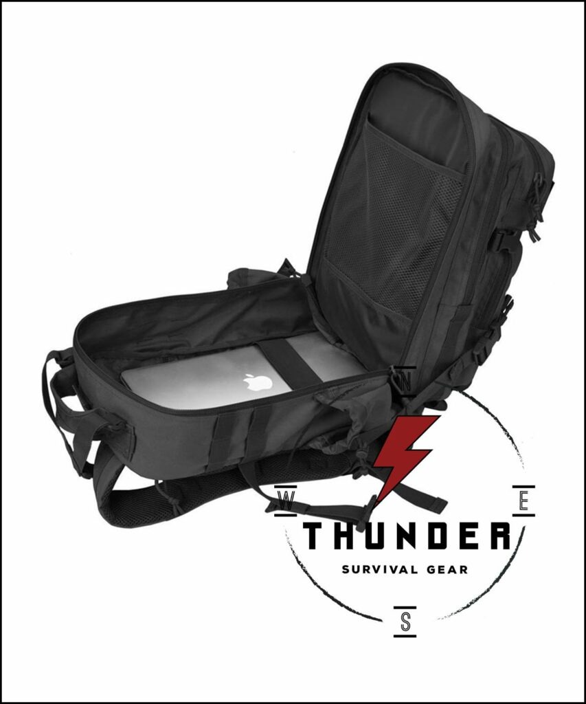 Tactical 35L Backpack Large Military Style 600D Pack