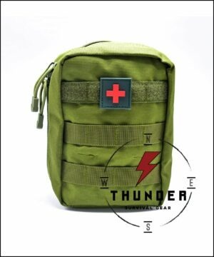 Tactical compact emt first aid medical molle bag