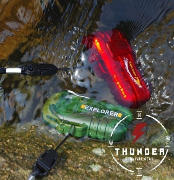 Thunder Explorer Dual Arc Plasma Lighter Windproof Waterproof